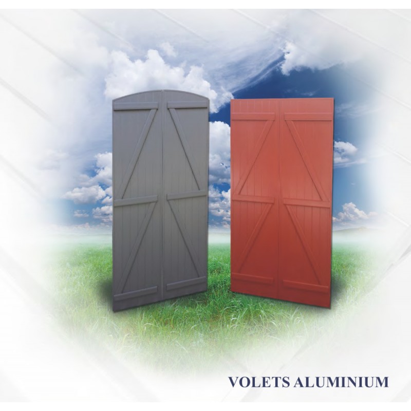 Volet battant alu isolé - Barres Volet battant alu isolé - Barres