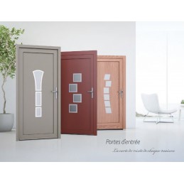Porte d'entrée PVC