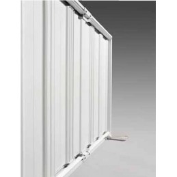 Jalousie en aluminium - Version plate - Vantaux de 125 mm